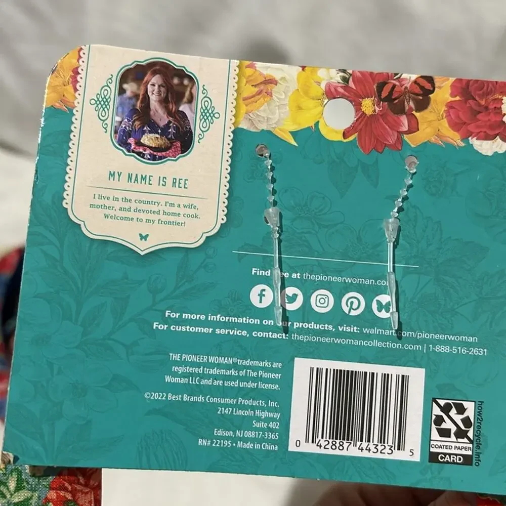 Pioneer woman floral headbands blue rose teal floral NWT perfect new condition